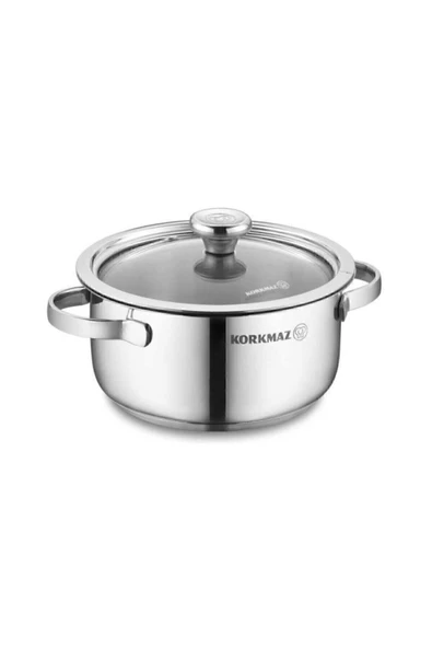 KORKMAZ Minika 14 Cm Inox Tencere ürün görseli 1