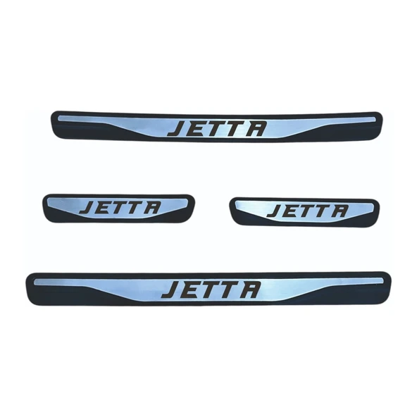Jetta Kapı Eşiği 2005-2011 New Krom Kapı Eşiği 4 Parça Paslanmaz Çelik ürün görseli 1