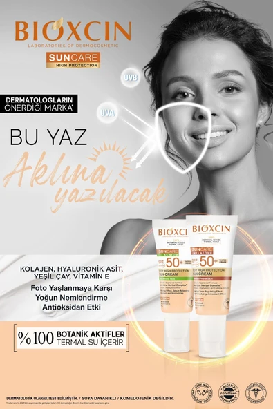 BİOXCİN SUNCARE GÜNEŞ KREMİ TİNT SPF 50+ 50 ML ürün görseli 1
