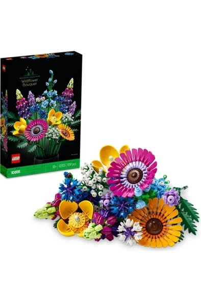 Lego 10313 Botanicals Kır Çiçekleri Buketi ürün görseli 1