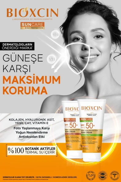 BİOXCİN SUN LEKE KREMİ SPF50 150 ML - Resim 2