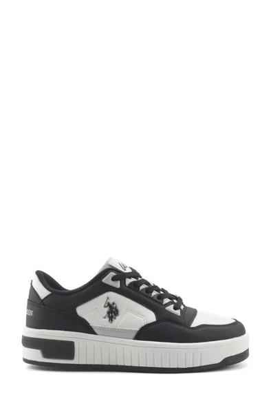 U.S. Polo Assn. CYPHER 5FX 101946725 Kadın Sneaker Ayakkabı Beyaz Siyah 36-40 ürün görseli 1