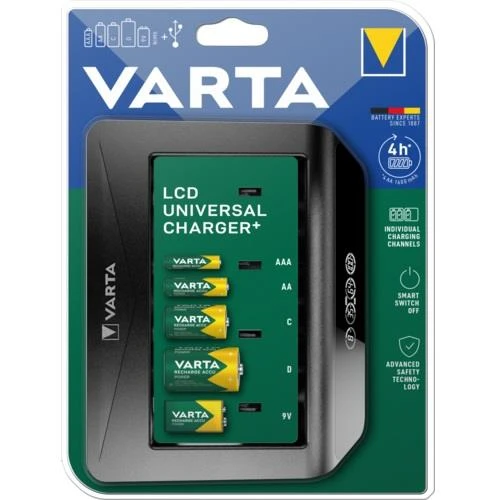VARTA ŞARJ CİHAZI 57688 LCD UNIVERSAL ürün görseli 1