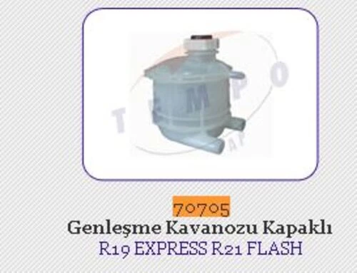 Bemot 70705  Radyatör Yedek Su Deposu R11 Flash R19 R21 CLIO I Express Kapaklı ürün görseli 1
