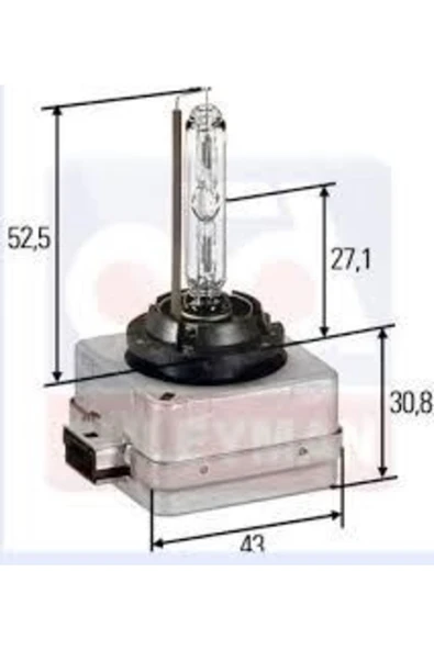 Hella 8GS009028311 8gs009028-311 Ampül Xenon D3s 35w Bm Bm ürün görseli 1