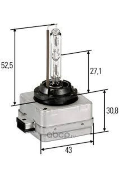 Hella 8GS009028111 8gs009028-111 Ampül Xenon Gaz Desarjlı 35w D1s 35w ürün görseli 1