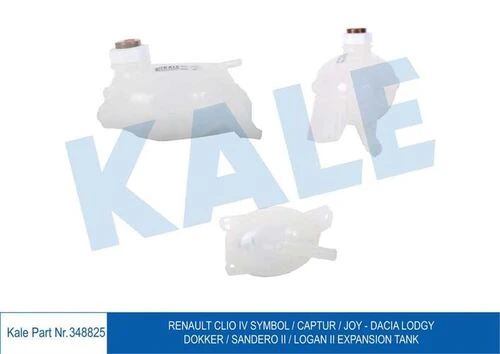 Kale 348825 OTO Radyatör  Radyatör Yedek Su Deposu Kapaklı CLIO IV Symbol Captur Joy-Lodgy Dokker Sandero II Logan II ürün görseli 1