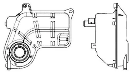 Mahle-knecht-behr Crt26000s Radyatör Genleşme Kabı A6 02 05 2.5tdı Ake Aym Bcz Bfc 8e0121403e ürün görseli 1