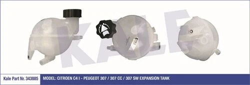 Kale 343885  Radyatör Yedek Su Deposu 307 / C4 I 539652131 ürün görseli 1
