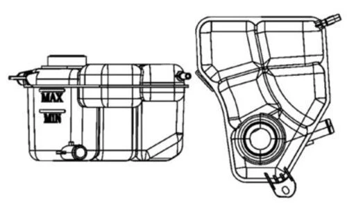 Mahle-knecht-behr Crt133000s Radyatör Yedek Su Deposu Fiesta V Fusion 1.25 1.4 Zetec S 01 11 2s6h8k218af 2s6h8k218af ürün görseli 1