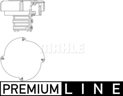 KNECHT CRB21000P Yedek Su Depo Kapağı (66×30) E36 E46 E39 E60 E61 M40 B16 (164E1) (Eno:8My376743431) ürün görseli 1
