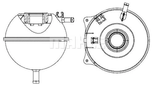 KNECHT CRT23000S Yedek Su Deposu T4 96-04 (Eno:8Ma376702484) ürün görseli 1