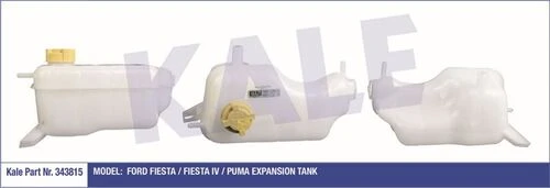 Kale 343815 OTO Radyatör  Radyatör Yedek Su Deposu Fiesta IV Puma ürün görseli 1