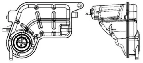 Mahle-knecht-behr Crt81001s Radyatör Yedek Su Deposu A6 Avant 05 112.7 3.0 4.2tdı Tsı Bmk Bng Bpp Bdw Bbj Brf Bre 4f0121403q 4f0121403q ürün görseli 1