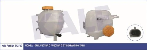 Kale 343750 OTO Radyatör  Radyatör Yedek Su Deposu Vectra C 04- 1.6 1.9 Cdtı ürün görseli 1