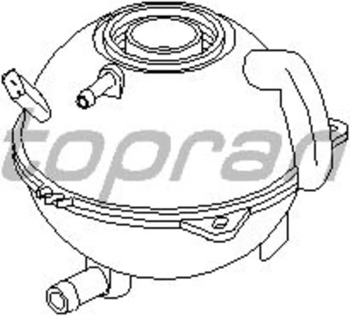 Topran 108227001 755 Genleşme Kavonozu Bora 98-05-golf Iv 97-05-a3 96-03-leon 99-06-toledo 99-06-octavia 1j0121403b ürün görseli 1