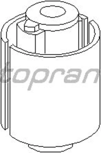Topran 104055001  Burç Salıncak Arka (VW : Transporter IV) ürün görseli 1