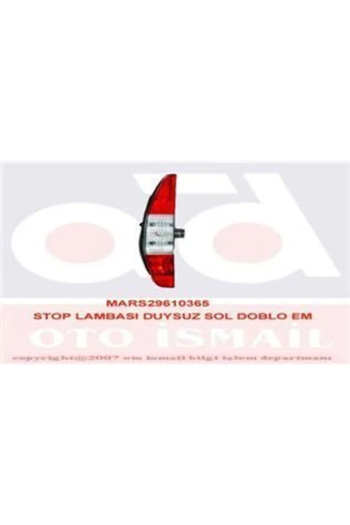 Mars 610365 Stop Lambası Sol Doblo 01-06 Duysuz ürün görseli 1