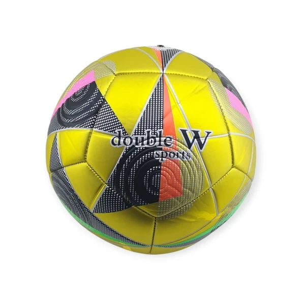 Futbol Topu Dikişli 420 gr No:5 - FB-490-SARI ürün görseli 1
