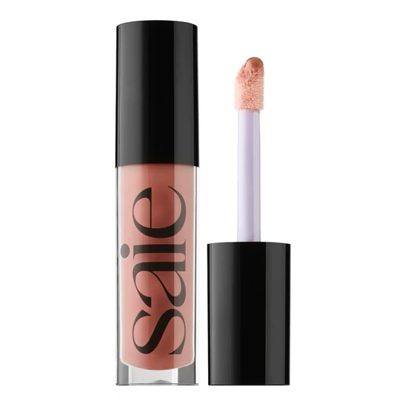 Saie Glossybounce High-Shine Hydrating Lip Gloss Oil - Dip ürün görseli 1