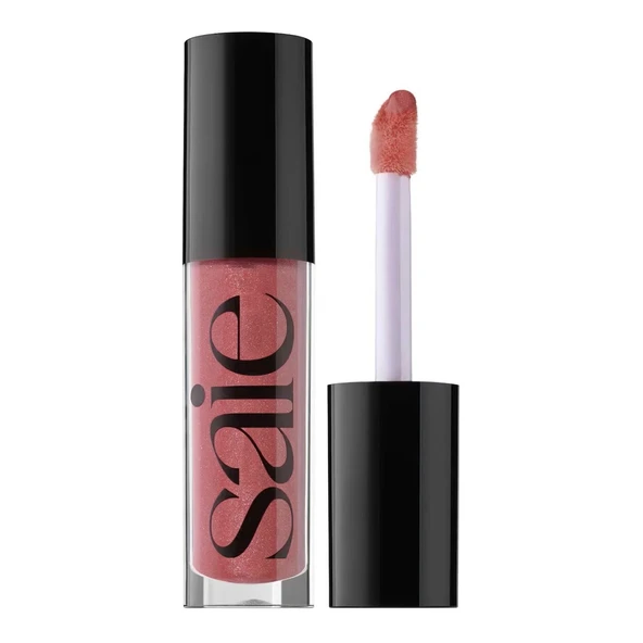 Saie Glossybounce High-Shine Hydrating Lip Gloss Oil - Remix ürün görseli 1