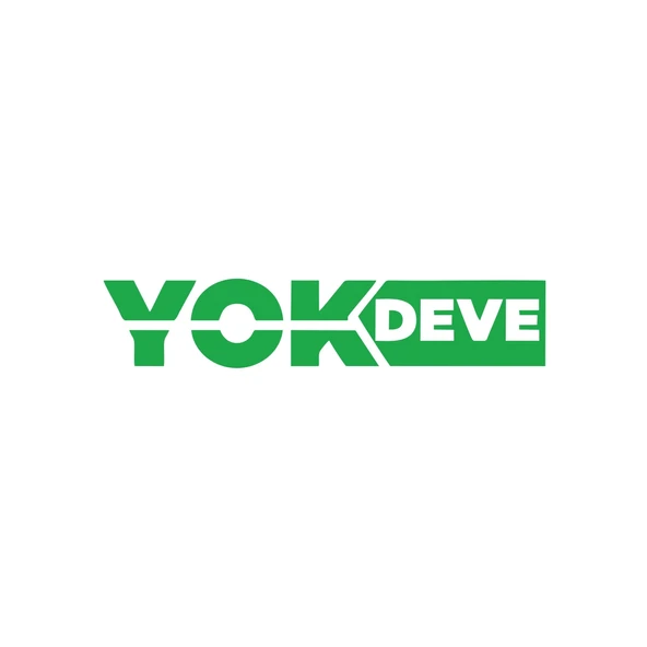 Yok Deve Araba Sticker 17x17 Cm Yeşil ürün görseli 1