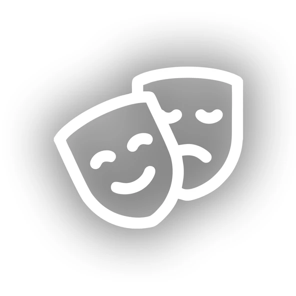 Mutlu Yüz Üzgün Yüz Araba Sticker 17x17 Cm Beyaz ürün görseli 1