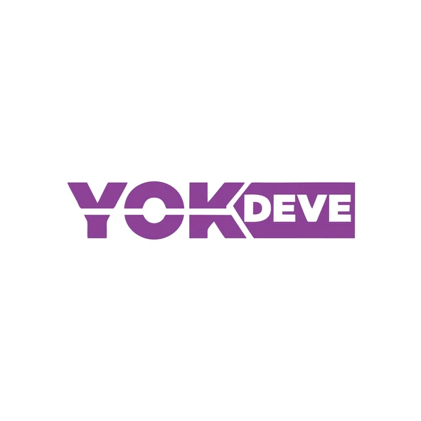 Yok Deve Araba Sticker 17x17 Cm Mor ürün görseli 1