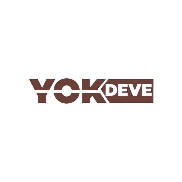 Yok Deve Araba Sticker 17x17 Cm Kahverengi ürün görseli 1