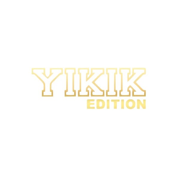 Yıkık Edition Araba Sticker 17x17 Cm Gold ürün görseli 1