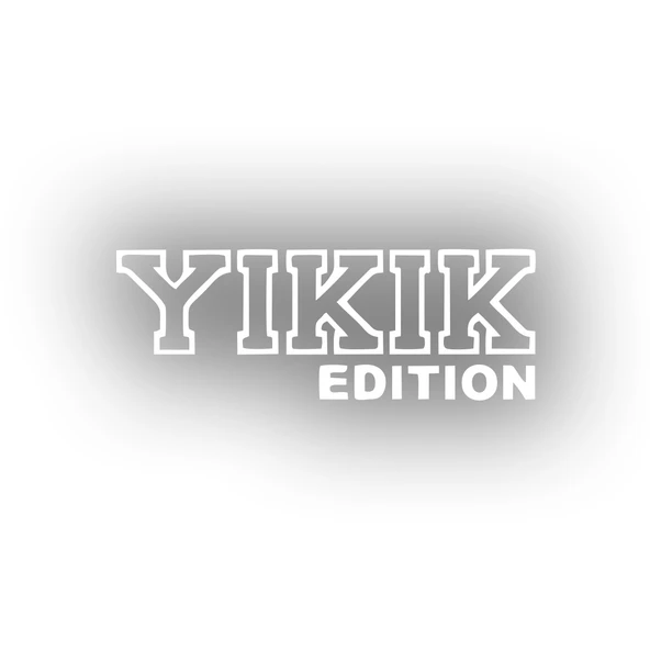 Yıkık Edition Araba Sticker 17x17 Cm Beyaz ürün görseli 1