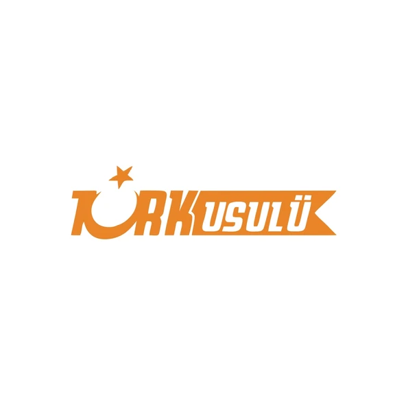Türk Usulü Araba Sticker 17x17 Cm Turuncu ürün görseli 1