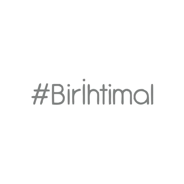 Bir İhtimal Araba Sticker 17x17 Cm Gri ürün görseli 1