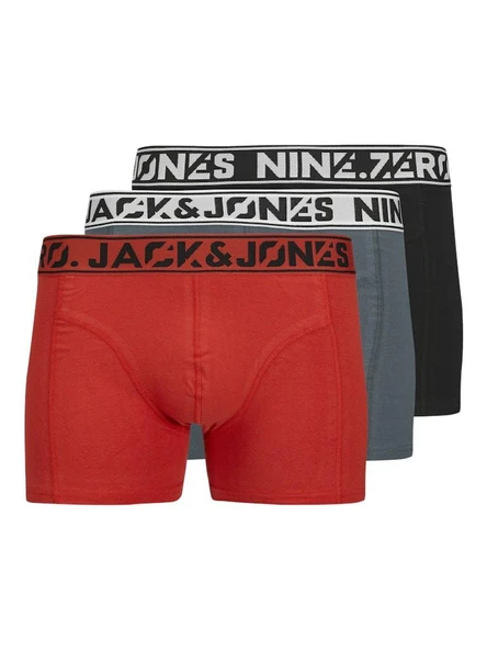 Jack Jones Nıne Zero Slıd 3 Lü Paket Erkek Boxer 12277555 ürün görseli 1