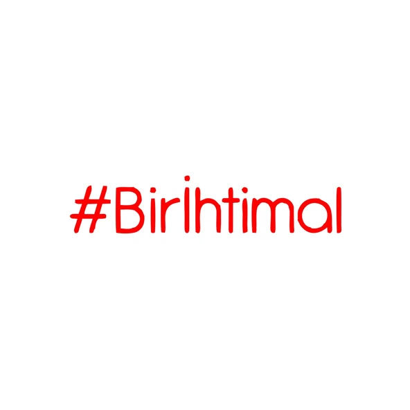 Bir İhtimal Araba Sticker 17x17 Cm Kırmızı ürün görseli 1