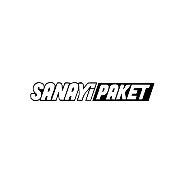 Sanayi Paket Araba Sticker 17x17 Cm Siyah ürün görseli 1