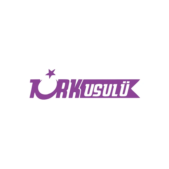 Türk Usulü Araba Sticker 17x17 Cm Mor ürün görseli 1