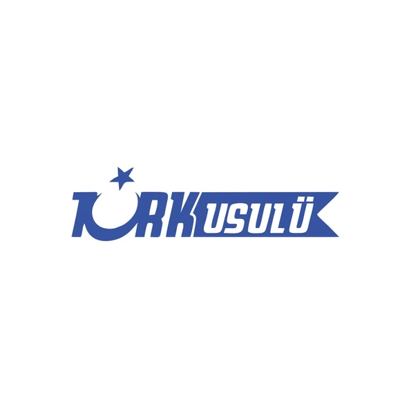 Türk Usulü Araba Sticker 17x17 Cm Mavi ürün görseli 1
