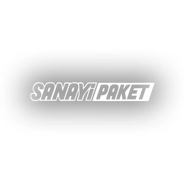 Sanayi Paket Araba Sticker 17x17 Cm Beyaz ürün görseli 1