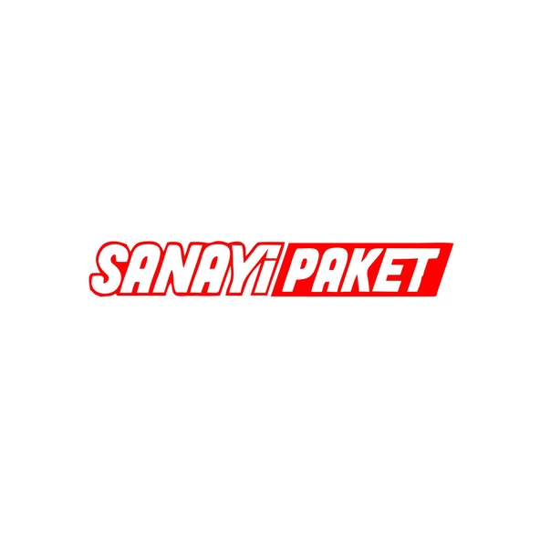 Sanayi Paket Araba Sticker 17x17 Cm Kırmızı ürün görseli 1