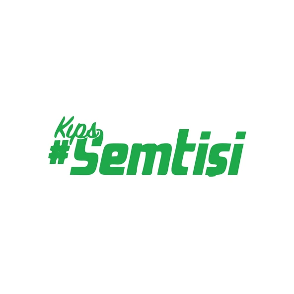 Kıps Semt İşi Araba Sticker 17x17 Cm Yeşil ürün görseli 1