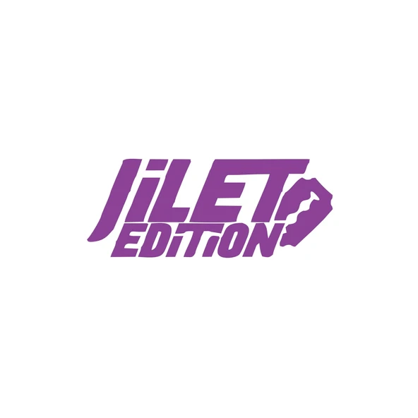 Jilet Edition Araba Sticker 17x17 Cm Mor ürün görseli 1
