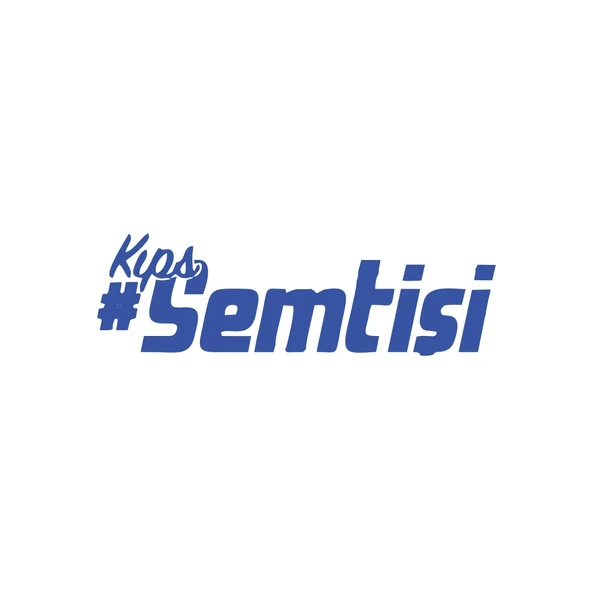 Kıps Semt İşi Araba Sticker 17x17 Cm Mavi ürün görseli 1