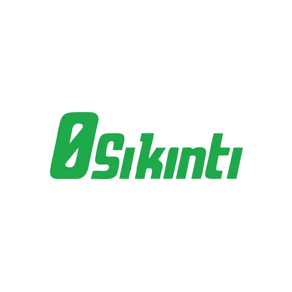 0 Sıkıntı Araba Sticker 17x17 Cm Yeşil ürün görseli 1