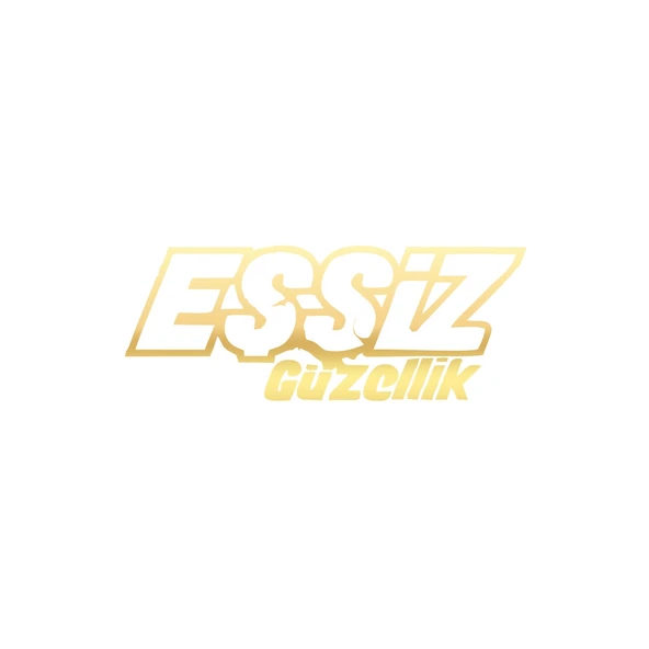 Eşsiz Güzellik Araba Sticker 17x17 Cm Gold ürün görseli 1
