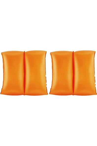 1 Çift 3-6 Yaş Çocuk Şişme Kolluk 20x20 cm Güvenli Çift Boğumlu Bebek Havuz Deniz Yüzme Kolluğu ürün görseli 1