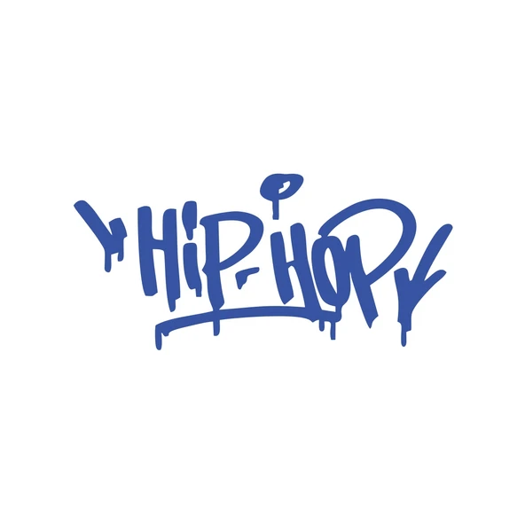 Graffiti Hiphop Araba Sticker 17x17 Cm Mavi ürün görseli 1