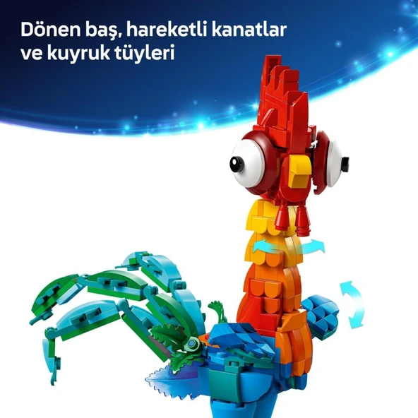 LEGO 43272  Disney Heihei  (566 Parça) - Resim 7