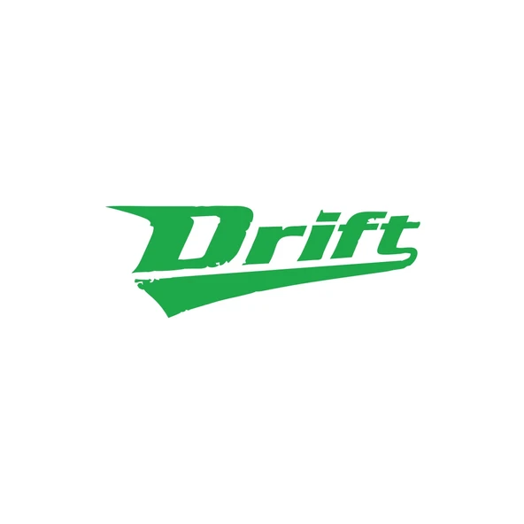 Drift Araba Sticker 17x17 Cm Yeşil ürün görseli 1