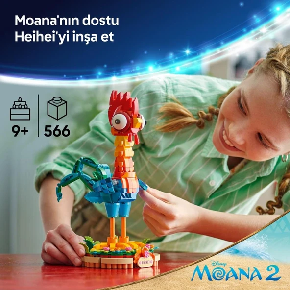 LEGO 43272  Disney Heihei  (566 Parça) - Resim 5